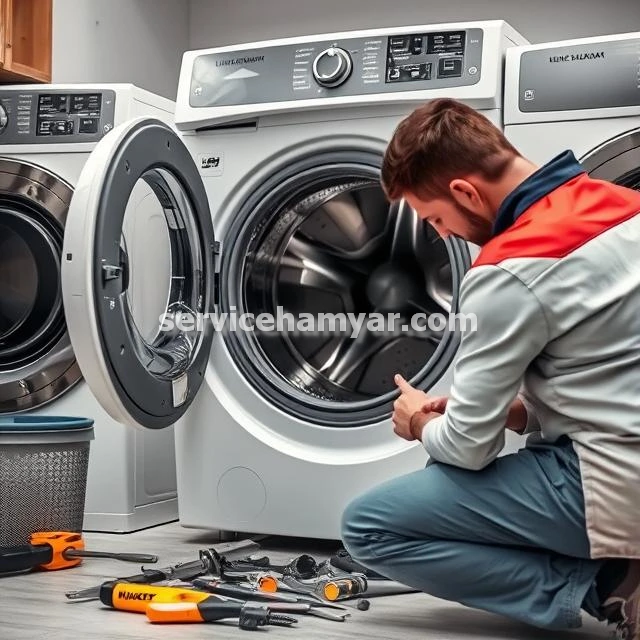 ارور F01 در ماشین لباسشویی whirlpool