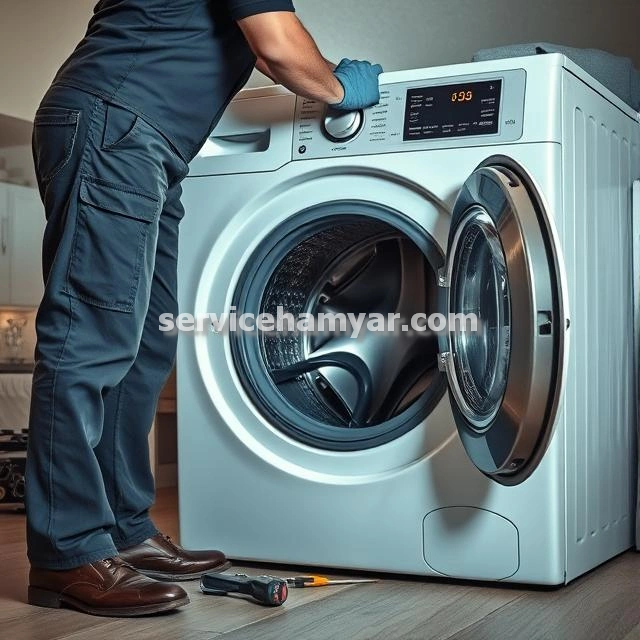 ارور F10 در ماشین لباسشویی whirlpool