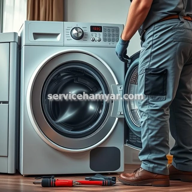 ارور FA در ماشین لباسشویی whirlpool